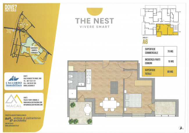NUOVE COSTRUZIONI in vendita a Chieti